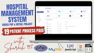 19 Patient Process Page | HOSPITAL MANAGEMENT SYSTEM with PHP & MYSQL in HAUSA