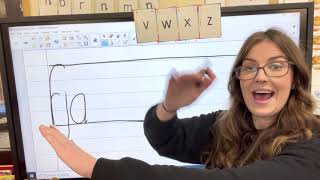 EYFS Kinetic Letters lesson 12 21/1/21