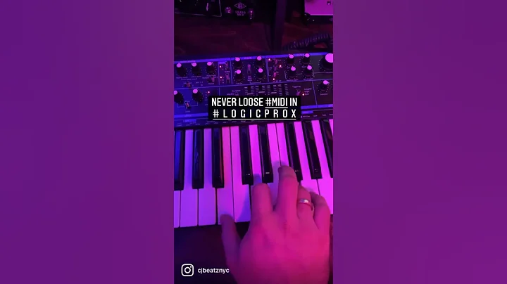 🗣Quick Tip To Capture Midi in #LogicProX