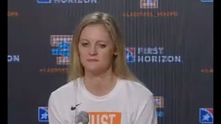 Kellie Harper reacts to Lady Vols' NCAA Tournament draw