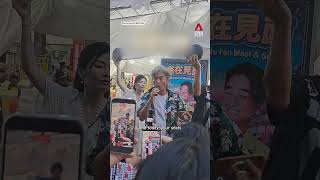 Taiwanese host Jacky Wu holds surprise meet-and-greet at Clementi pasar malam Taiwanese host Jacky Wu holds surprise meet-and-greet at Clementi pasar malam