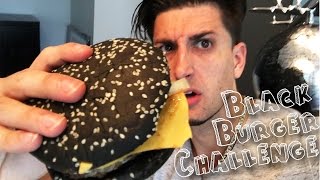 BLACK BURGER CHALLENGE!