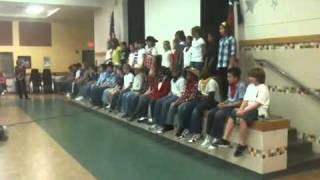 Ashley elementary 4th grade class