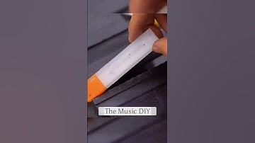 DIY tips lost paper knife, turn left over blade to knife|The Music DIY Life-hacks Hand-made #shorts