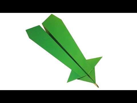 Самолет оригами схема сборки