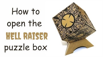 How to open Hell Raiser Puzzle