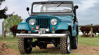 How does the WINCH MOUNT on my JEEP CJ5?