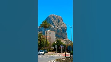 Calp , Alicante Spain 🇪🇸 #calpe #spain #mountainlovers #travelvlog #europe