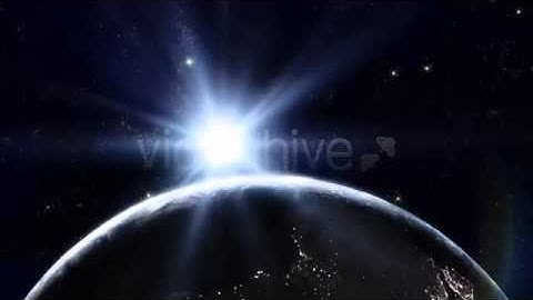 Planet Earth Sunrise Series After Effects Project Files VideoHive Template Royalty Free