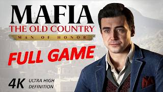 Mafia: The Old Country Man of Honor DLC - Full Game Walkthrough in 4K