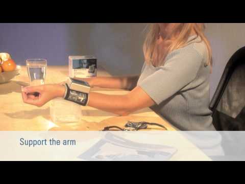 Microlife BP W100 - How to measure your blood pressure at home correctly