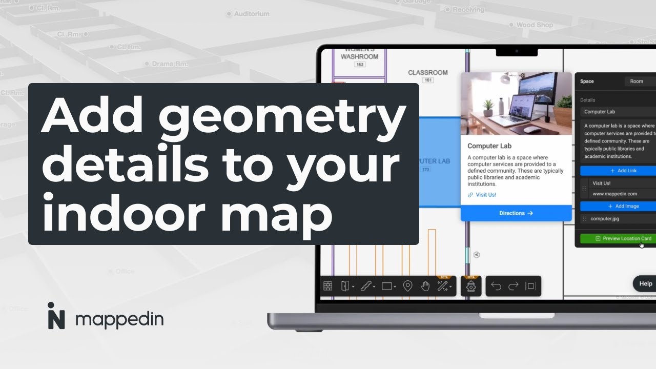 Adding Geometry Details to Your Indoor Map | Mappedin - YouTube