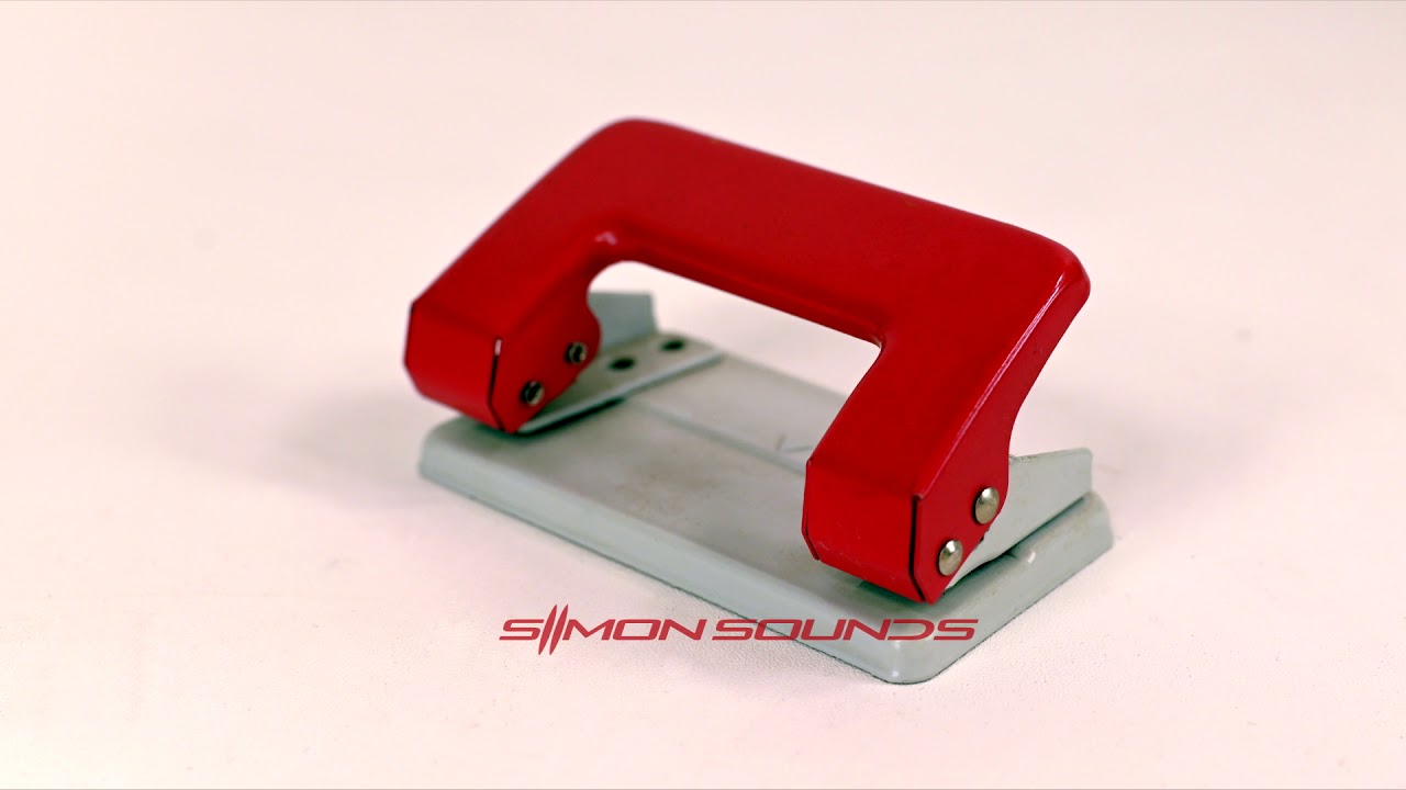 Hole Punch Sound Effect (SFX) YouTube