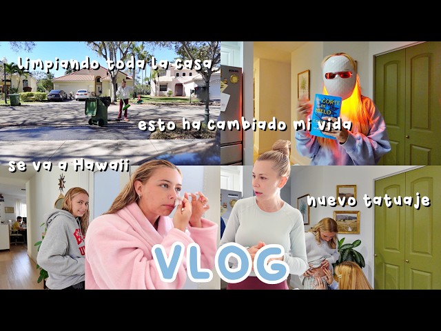 🇺🇸 Elaia se va a HAWAII a vivir 😱 HÁBITOS que han cambiado mi vida 🤲🏻  ALERTA 🚨 nuevo TATU | VLOG