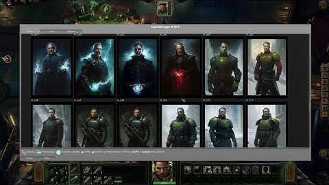 Warhammer 40000 Rogue Trader - Quick Change Portraits with Toybox