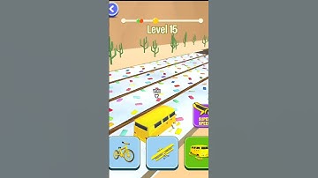 Shape Shifting - لعبة Max Level - تطبيق لعبة الهاتف المحمول All Level 15 #shapeshifting #gameplay