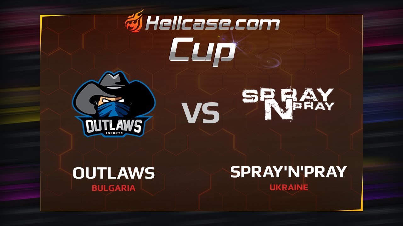 Outlaws vs spray'n'pray, map 1 inferno, Hellcase Cup Season 5