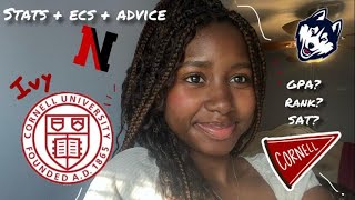 STATS & ECS THAT GOT ME INTO AN IVY LEAGUE + MORE!! (gpa, class rank, test scores, etc.)