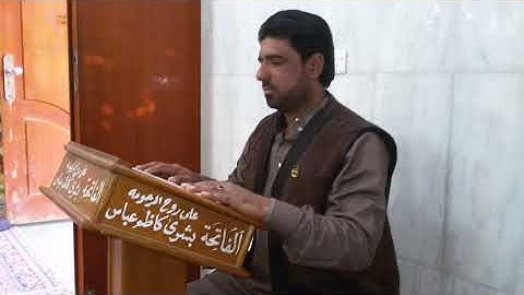 القارى مظهر الخزرجي سورة الحجرات واذان 2017/8/14
