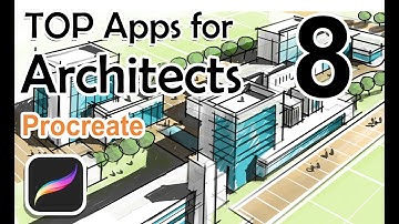 Top Apps for Architects procreate perspective drawing