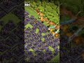 x500 connon vs x500 Golden Dragon #gaming #shorts #clashofclans