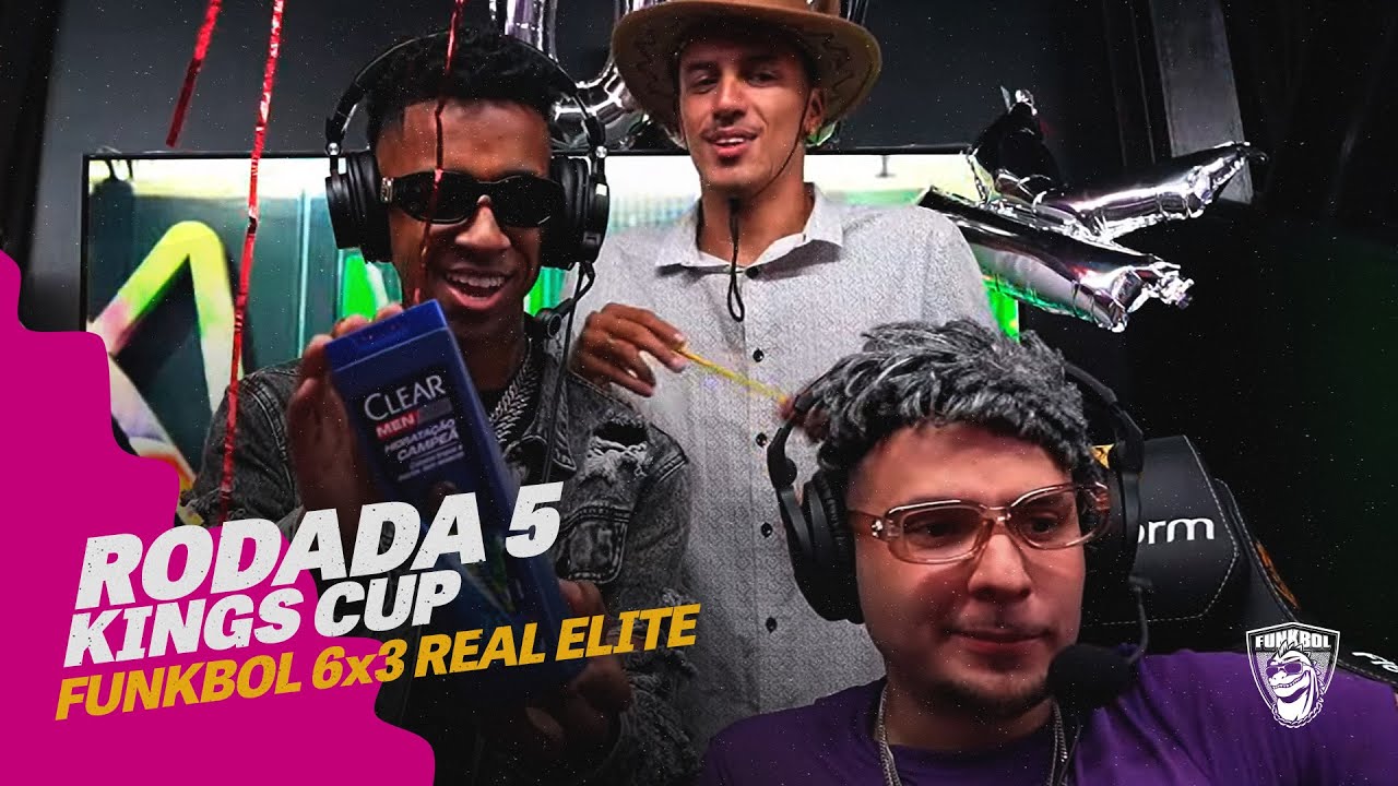 VITÓRIA DO FUNKBOL: MALVADEZA E MINI NETO NA CABINE DA KINGS CUP