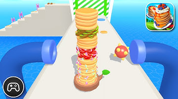 Pancake Run - Gameplay Walkthrough Part 33 - Casual Game Levels 271-274 (iOS, Android)