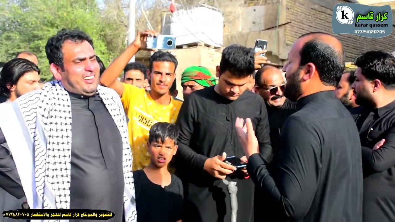 مهاويل العماره في عزاء المرحوم سيد فيصل والد الشاعر غزوان الغالبي