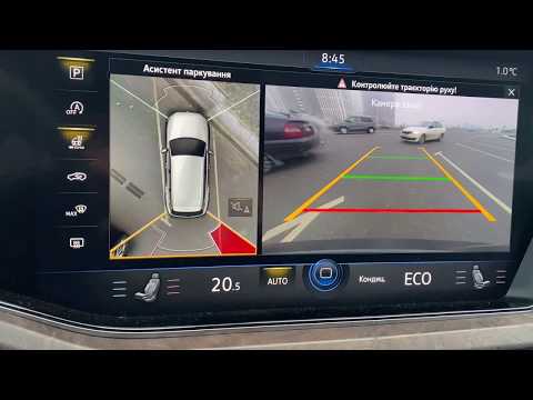 Touareg 2019 CR Rear Traffic Alert Assist