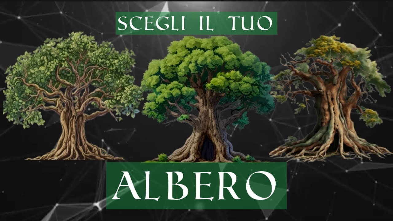 Scegli un albero e ascolta il tuo messaggio