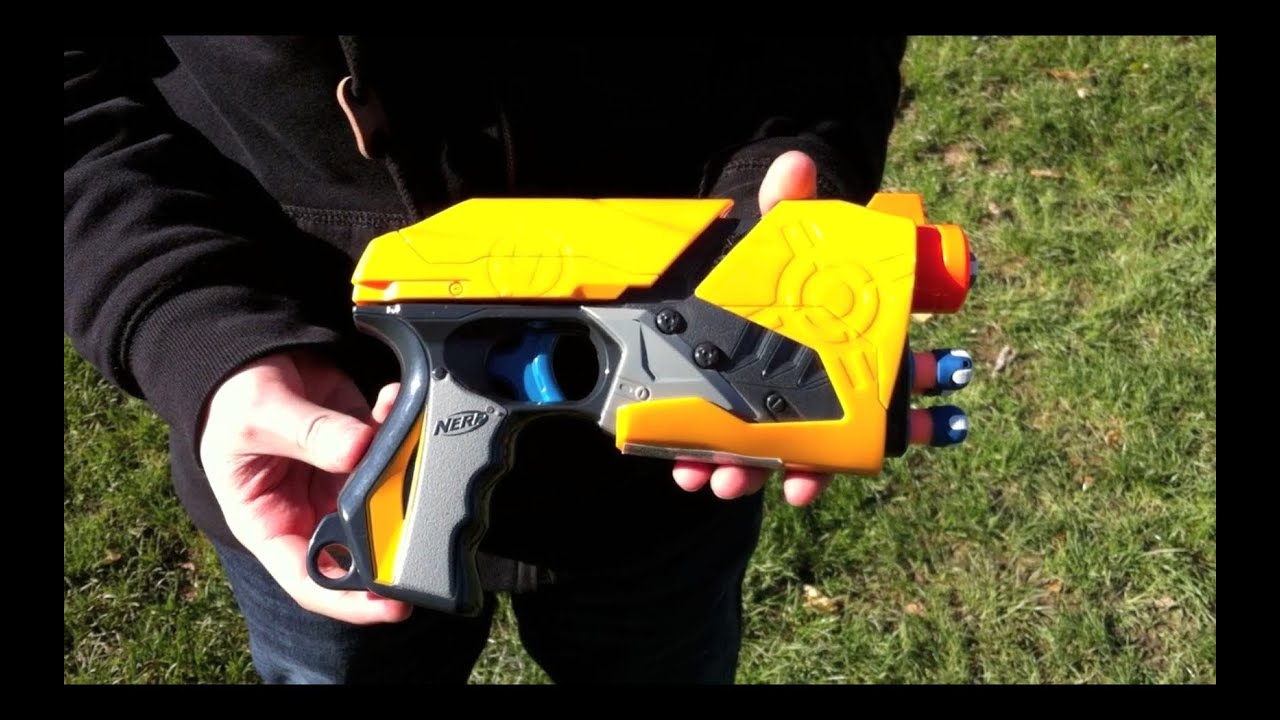 Nerf Dart Tag Sharp Shot With Quick Release Belt Clip Toy Gun 