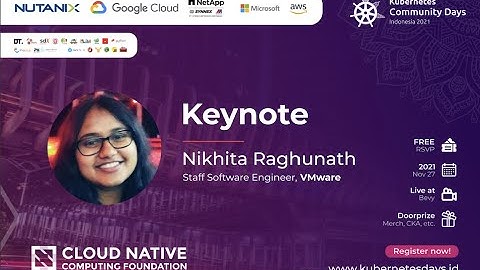 Keynote: How to Contribute to Kubernetes - Nikhita Raghunath