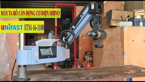 Hướng dẫn cài đặt vận hành sử dụng Máy ta rô cần dùng điện 220v động cơ Servo cho khách tại kho