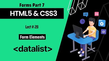 HTML Datalist Element - Lecture # 28 - Html5 CSS3 Tutorial in Hindi - codefromstart