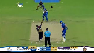Hardik Pandyas Incredible 9134 Vs Kkr Ipl 2019 Ball-By-Ball Highlights