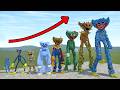 EVOLUTION HUGGY WUGGY +ALL PHASE POPPY PLAYTIME CHAPTER 5 in Garry's Mod