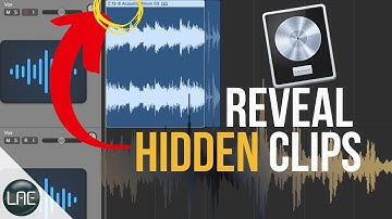 How to Reveal Hidden Audio Clips in Logic Pro X