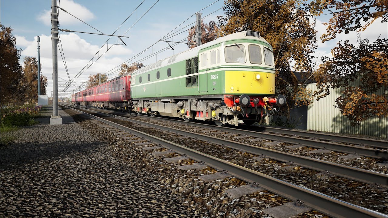 Te33a Train Sim Train Sim World 6 1Z33 Kings Cross to Clacton On Sea in a Class 33 ...