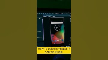 How to delete emulator in android studio | #shorts | #androidstudio