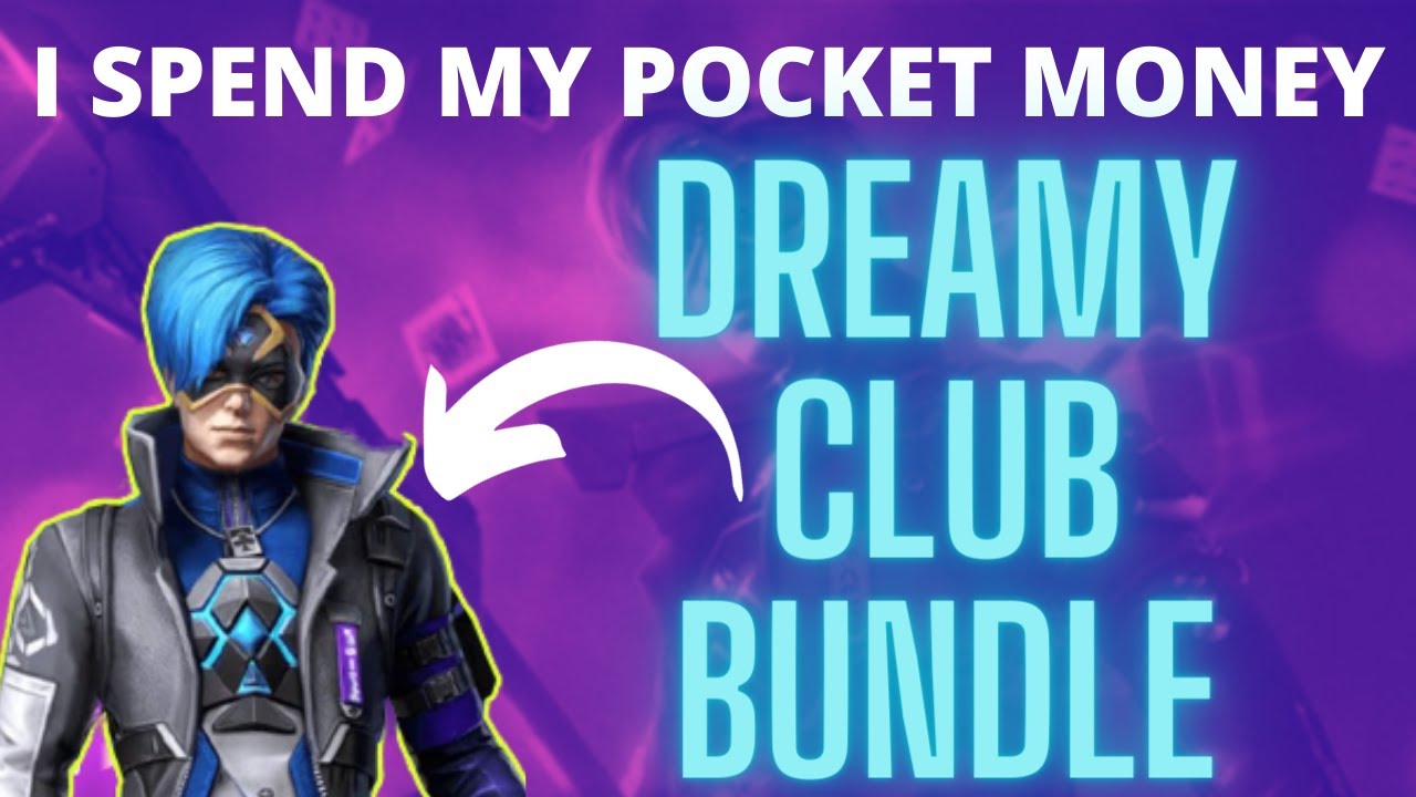 I unlocked DREAMY CLUB bundle & Backpack! Free Fire 