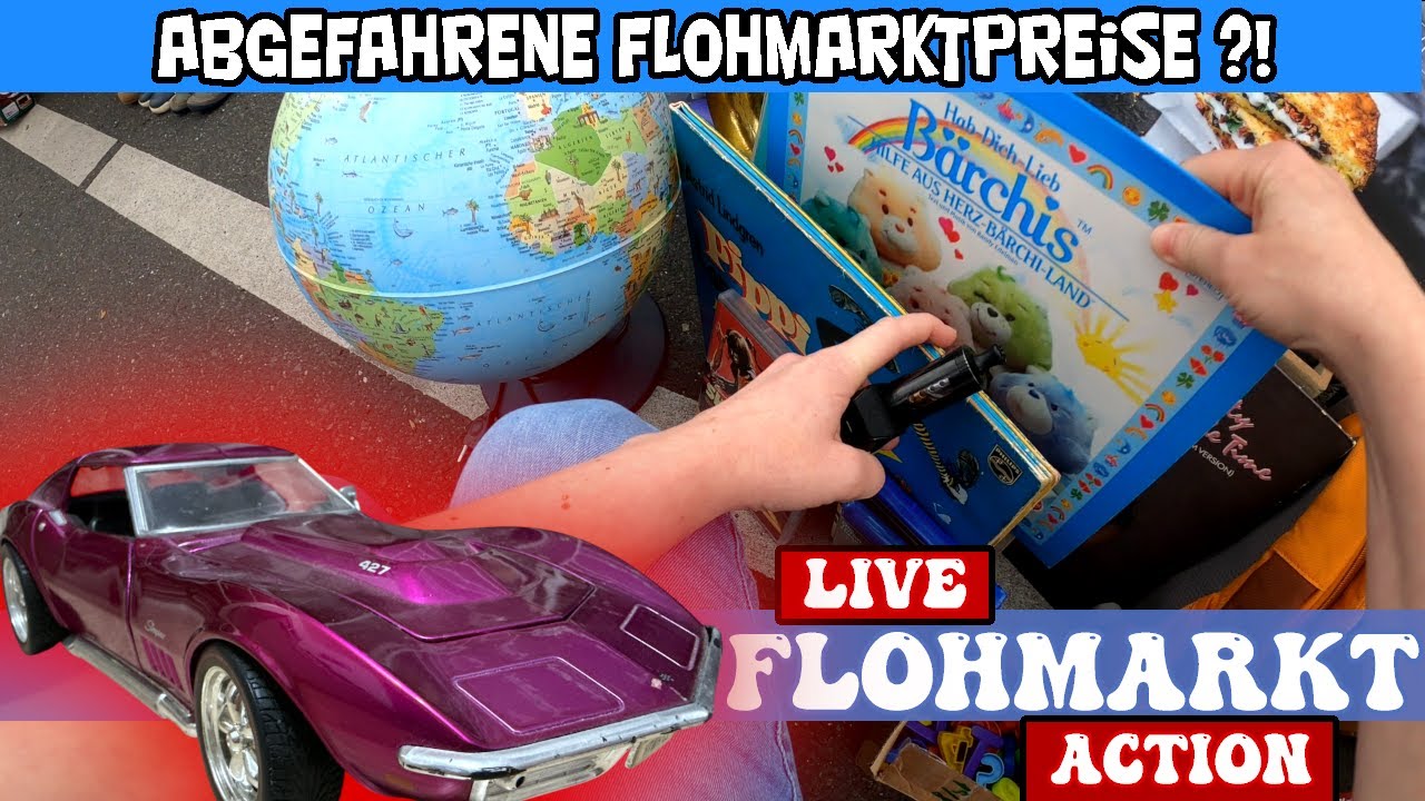RTT Live Flohmarkt Action 129: abgefahrene Preise auf dem Parkplatzflohmarkt