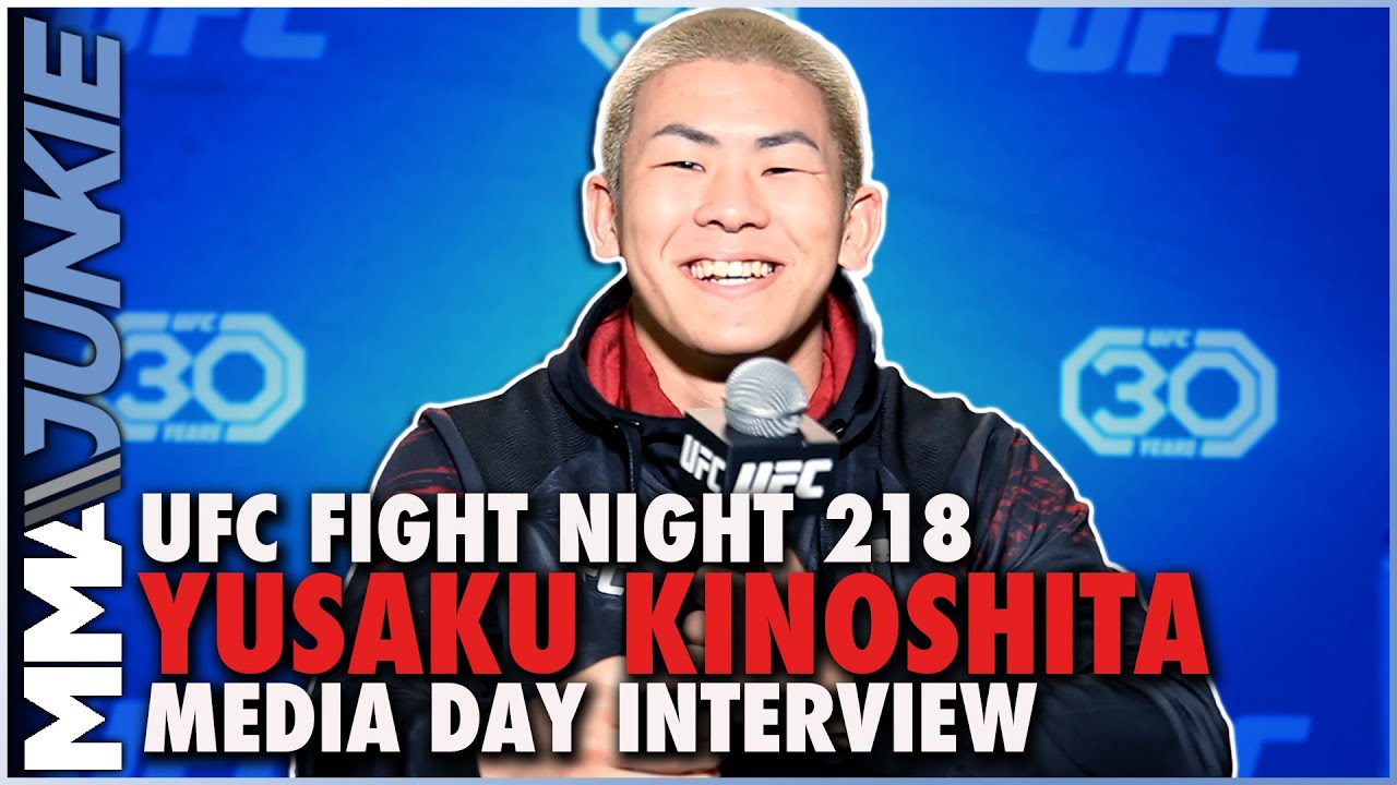 Yusaku Kinoshita Hopes To 'Do Something Special' In Octagon Debut UFC