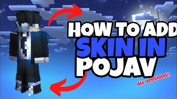 How to add Skin in Pojav launcher #minecraft #pojavalauncher