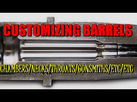 Precision Rifle barrel talk, chamber, neck, throat, etc