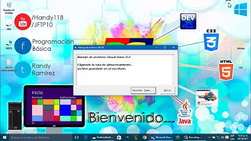 Crear Bloc de Notas en VB6 | Guardar en una ruta Dinámica | 2017
