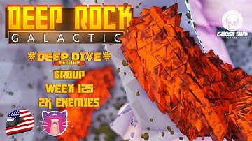 Deep Rock Galactic — Group Elite Deep Dive 2x Enemies Mod [Week 125] (Fearless Drift) Crystalline