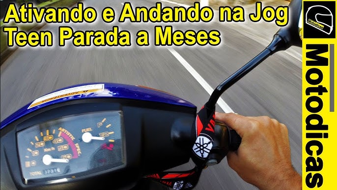 YAMAHA JOG TEEN 50 COM APENAS 700 KM - REVISÃO DE APÓS 3 ANOS - ESTAVA COM  PROBLEMAS? - MECANICANDO 