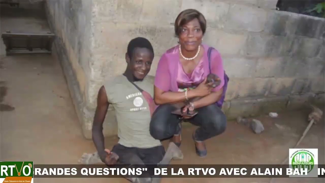 les grandes questions de la RTVO avec Alain Bah  invite  DALIDA OULAI Pdte des femmes we de yopougon