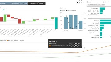 Power BI Showcase Public Company Financials