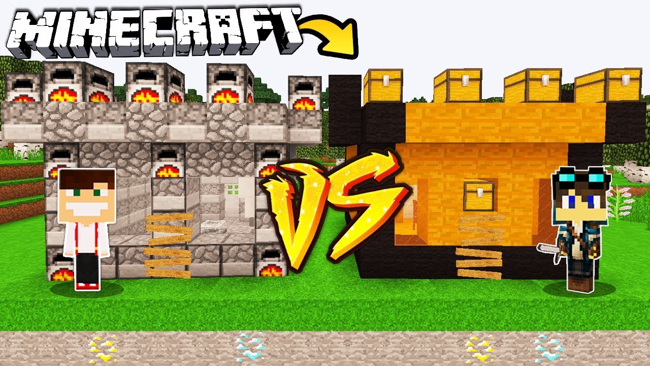 Zamek Crafting Table Vs Zamek Piston W Minecraft! - Youtube